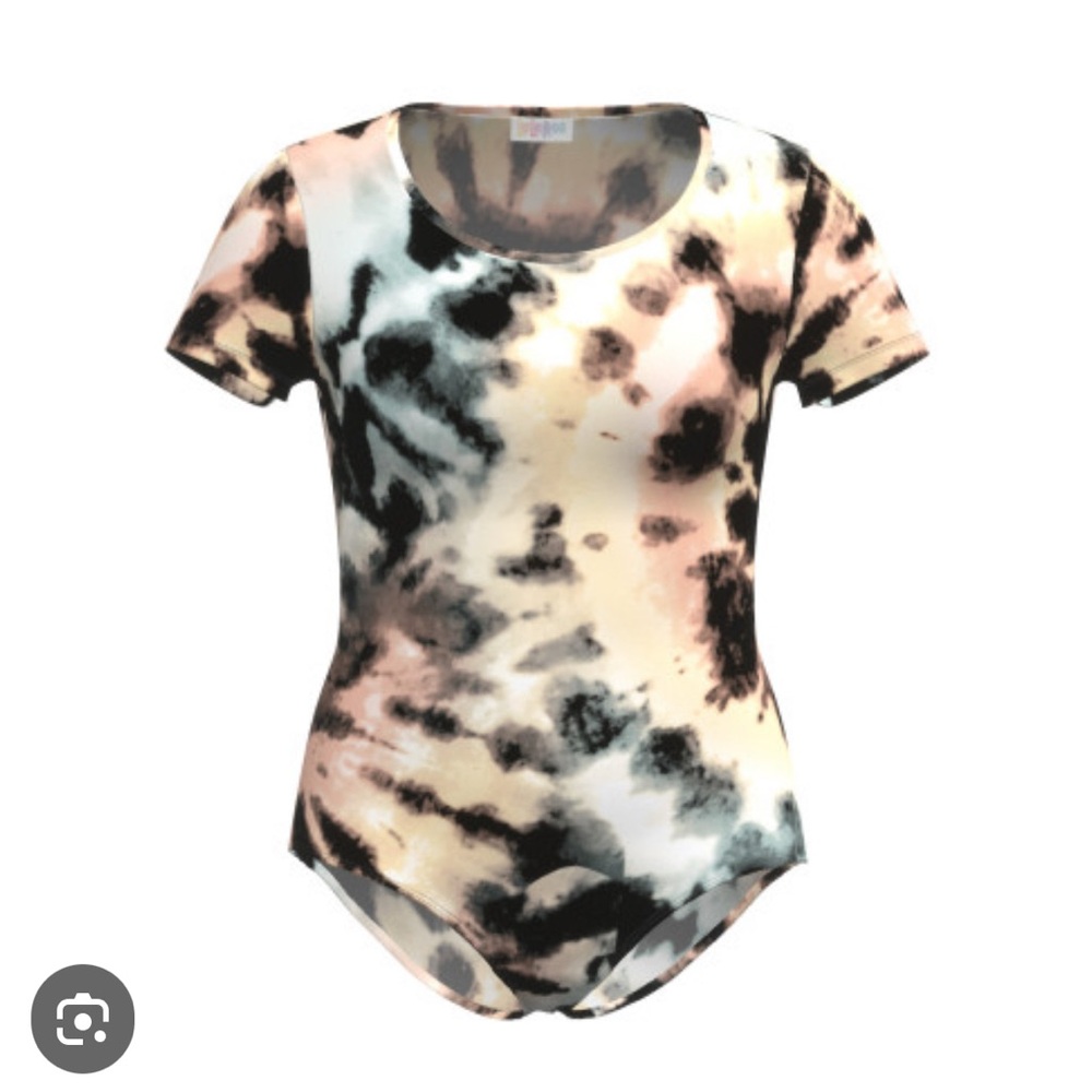 LulaRoe Faith Tie-Dye Bodysuit- XL